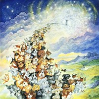 And God Created Dogs 2 Fine Art Print