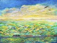 Cross Country Fine Art Print