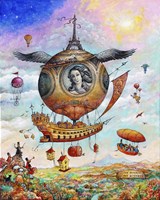 Voyage of the Minerva Fine Art Print