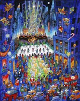 Skating At Rockefeller Fine Art Print