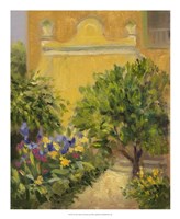 The Villas Garden Fine Art Print
