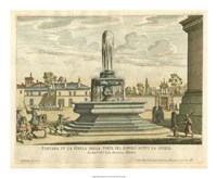 Italian Fountain III Fine Art Print