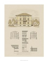 Estate and Plan II Fine Art Print