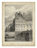 Pavillon de Flore & Pont Royal Fine Art Print