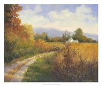 Autumn Country Road Fine Art Print