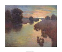 Evening Wetlands Fine Art Print