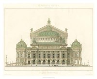 Paris Opera House II Fine Art Print