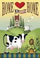 Cow Home Fine Art Print