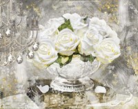 Sitting Room Roses Framed Print