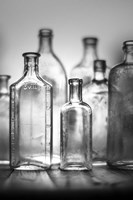 7 Botellas 2 Fine Art Print