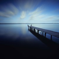 Muelle Azul Crop Fine Art Print