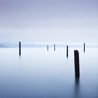 6 Postes en Sausalito Fine Art Print