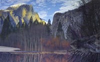 Yosemite Reflection 2 Color Framed Print