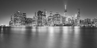 Manhattan Skyline Night 2 Fine Art Print