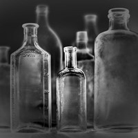 7 Botellas 3 INV Fine Art Print