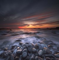 Atardecer en Ixtapa 1 F Fine Art Print