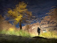 Man In Nature - Autumn Fine Art Print