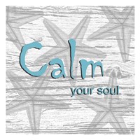 Calm Your Soul Framed Print