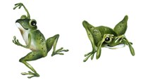 April Showers - Frogs Fine Art Print