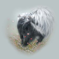 Love Is In The Air - Skunk Fine Art Print