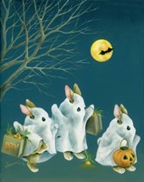 Boo Bunnies Fine Art Print
