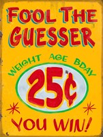 Fool The Guesser Distressed Fine Art Print