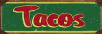 Tacos Dk Green Fine Art Print