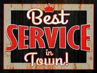 Best Service Fine Art Print