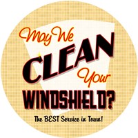 Clean Your Windshield Fine Art Print