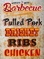 Barbeque World's Best Rusty Fine Art Print
