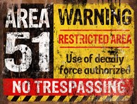 Area 51 Horiz Fine Art Print