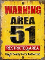 Area 51 Fine Art Print