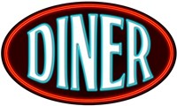 Diner Oval Fine Art Print