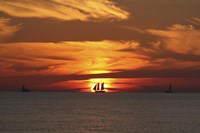 Bullseye Sunset Fine Art Print