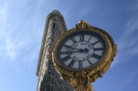 Flatiron and Clock Fine Art Print
