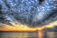 Blue Sunset Fine Art Print