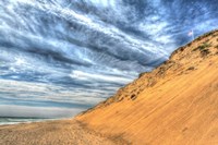 Cape Cod Dune And Colors Framed Print