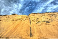 Cape Dune And Stairst Fine Art Print