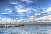 Pier And Island Tif Fine Art Print