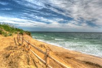 Truro Breach And Fence Fine Art Print