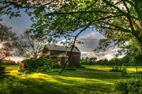 Barn Summer Sunset Fine Art Print