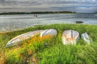 CC Boats And Bulkhead Fine Art Print