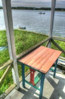 CC Porch Vertical Fine Art Print