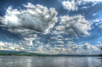 Hudson At Balmville 1 Fine Art Print