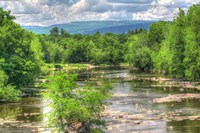 Wallkill Bridge Mountain View Fine Art Print