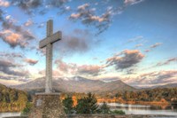 Lake Junaleska Framed Print