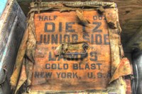 Old Shipping Box. Fine Art Print