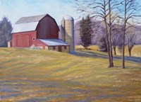 Red Barn Fine Art Print