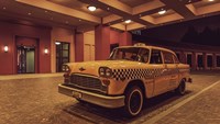 Disney 2 Taxi Fine Art Print