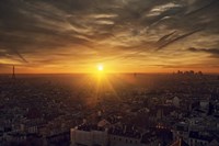 Paris Sunset Fine Art Print